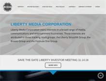 Tablet Screenshot of libertymedia.com